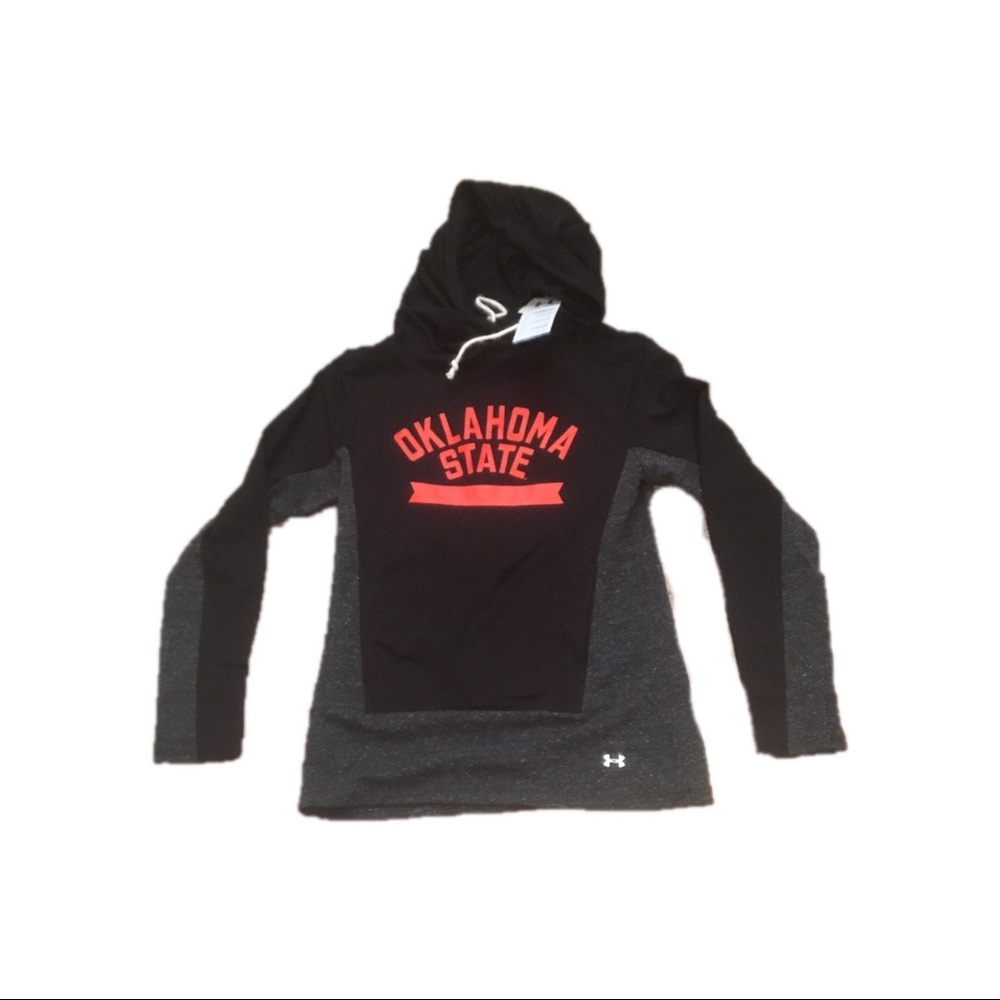 Oklahoma State Cowboys Undee Armour Women’s Pullover Hoodie Sweatshirt